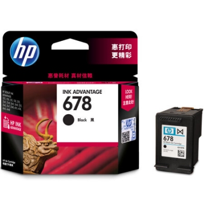 HP678黑色墨盒