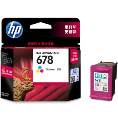 HP678彩色墨盒
