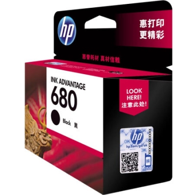 HP680黑色墨盒