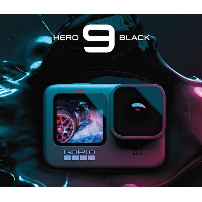 GoPro HERO9 Black 运动相机 5K户外摩托骑行水下防水记录防抖 照相机 Vlog数码运动摄像机