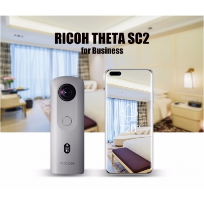 理光（RICOH） Theta SC 360°全景相机/贝壳720°如视VR看房/全景房产户型拍摄 SC2 Business 官方标配【房产专用版】